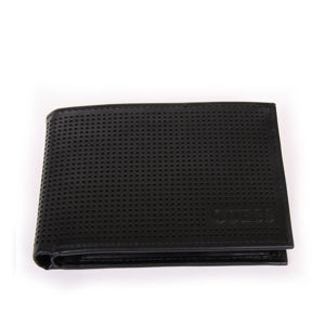 Guess pánská černá kožená peněženka - OS (BLA)